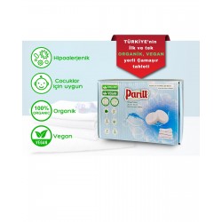 PARİLL BEYAZ Çamaşırlar İçin Çamaşır Tableti – Organik & Vegan